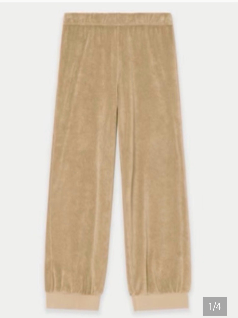 Suzie Kondi Tosk Harem Wide-Leg Pants Sand Medium